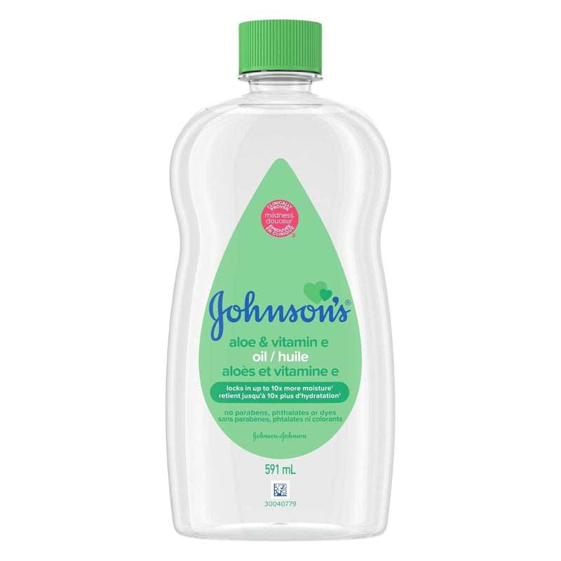 Aloe and Vitamin E Baby Oil, 591-mL X6U6