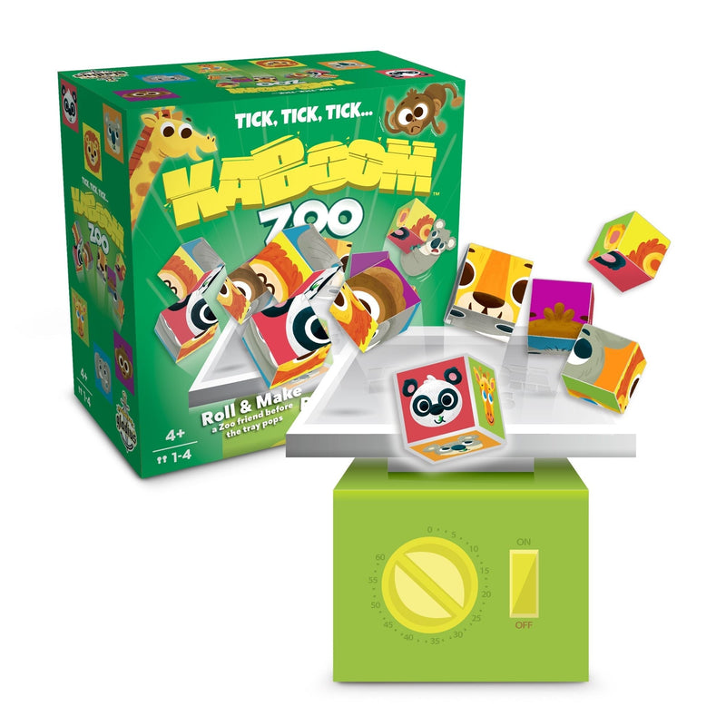 Zoo Dice Rolling Game, Ages 4+ J7B4
