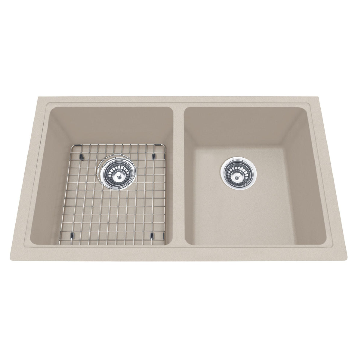 Mythos Kitchen Granite Undermount Double Sink, 31 9/16-in Z3H7 - product image 1