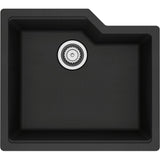 Urban Undermount Granite Single Bowl Kitchen Sink, 22.06-in x 19.69-in x 9.06-in, Onyx H8T2 - product image 1