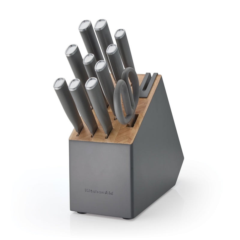 12PC CHARCOAL GRAY SELF-SHARPENING SET R7C9