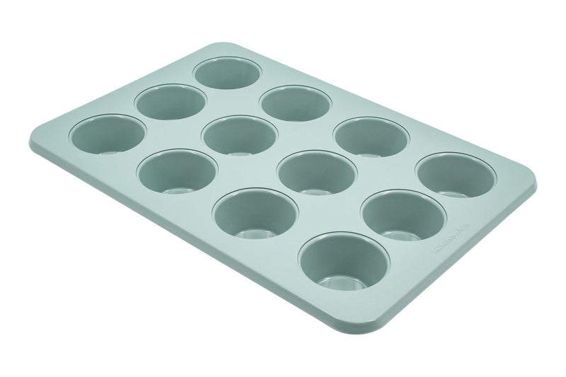 Cardamom Non-Stick Steel Muffin Pan, 12-Cup S2M6