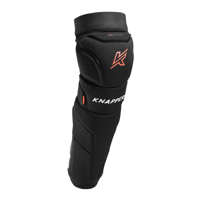 555 Dek Hockey Shin Guards, Black, Assorted Sizes Y0I6