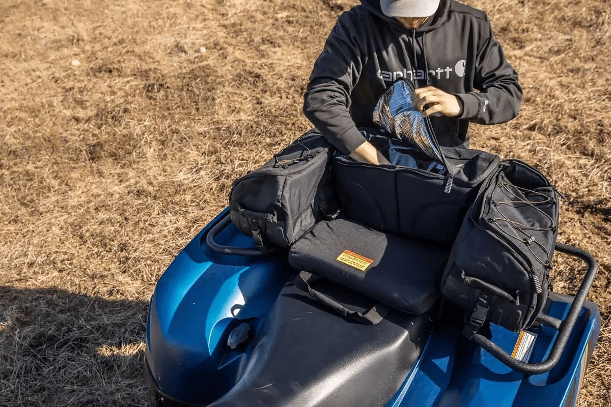 ATV Matrix Seat Rack Bag, Black I3I1 - product image 5