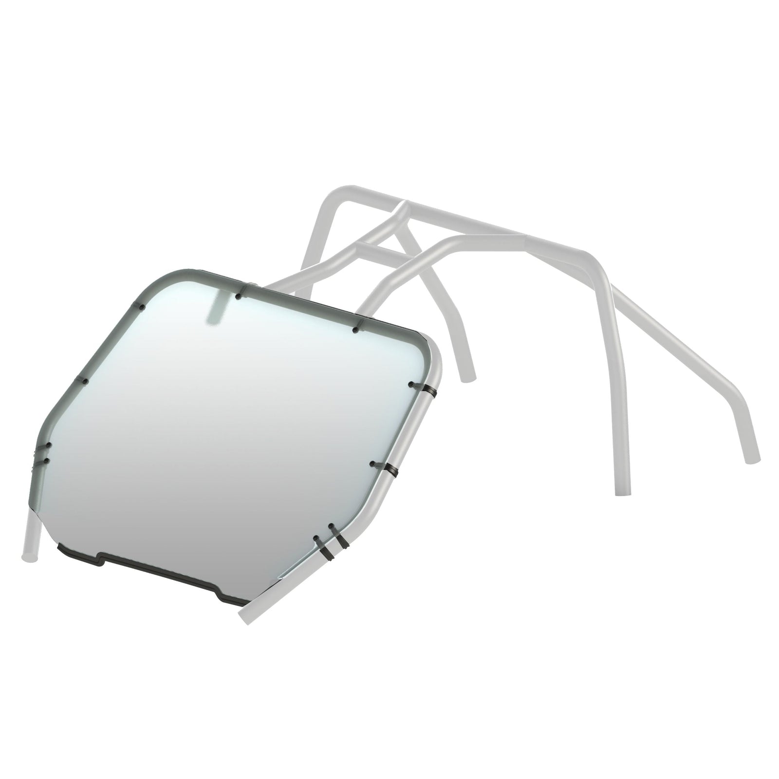 Uncoated Full Fixed Windshield, Arctic Cat Wild Cat Y6I6 - product image 1