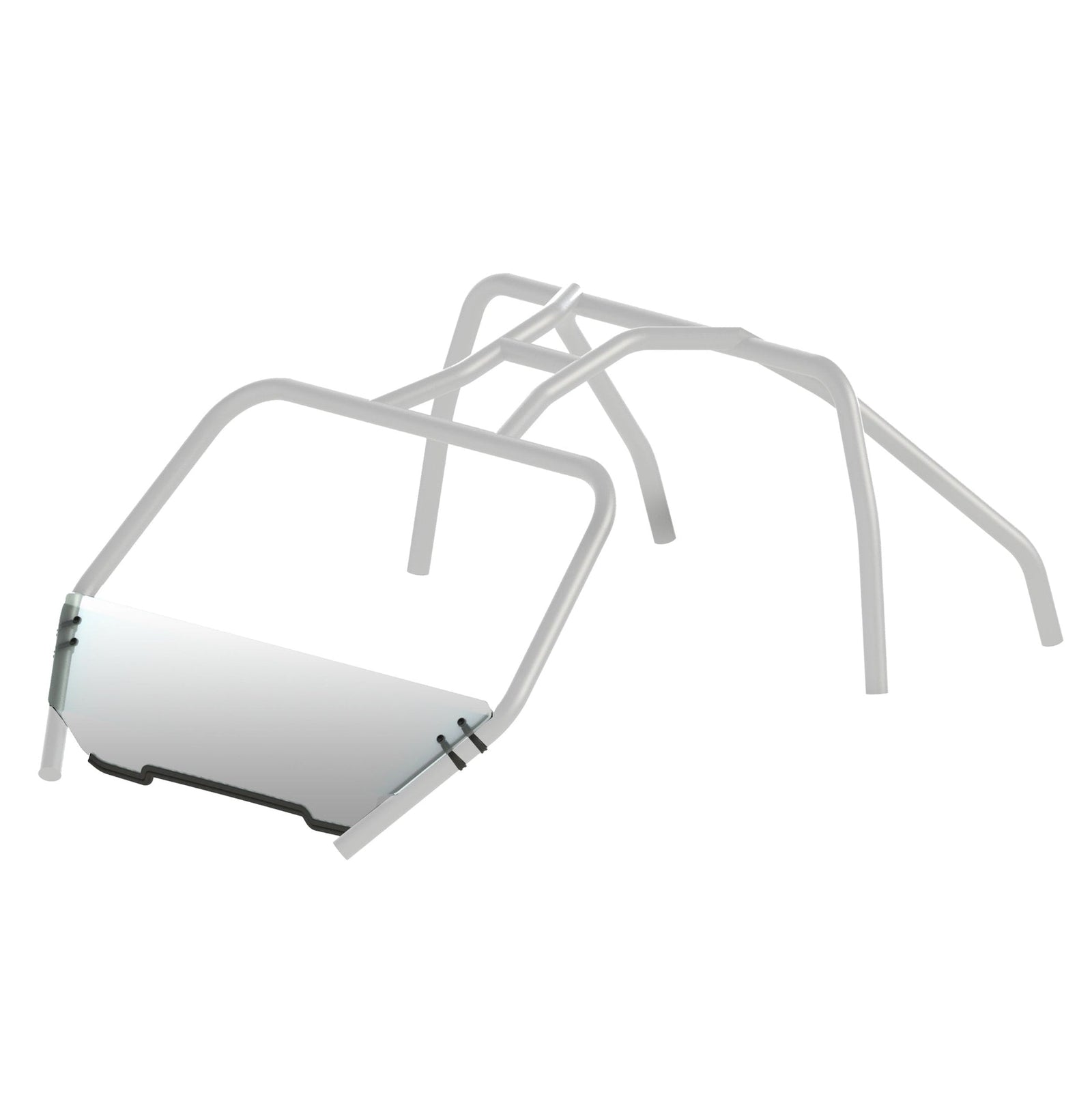 Uncoated Half Fixed Windshield, Wildcat Z5D3 - product image 1