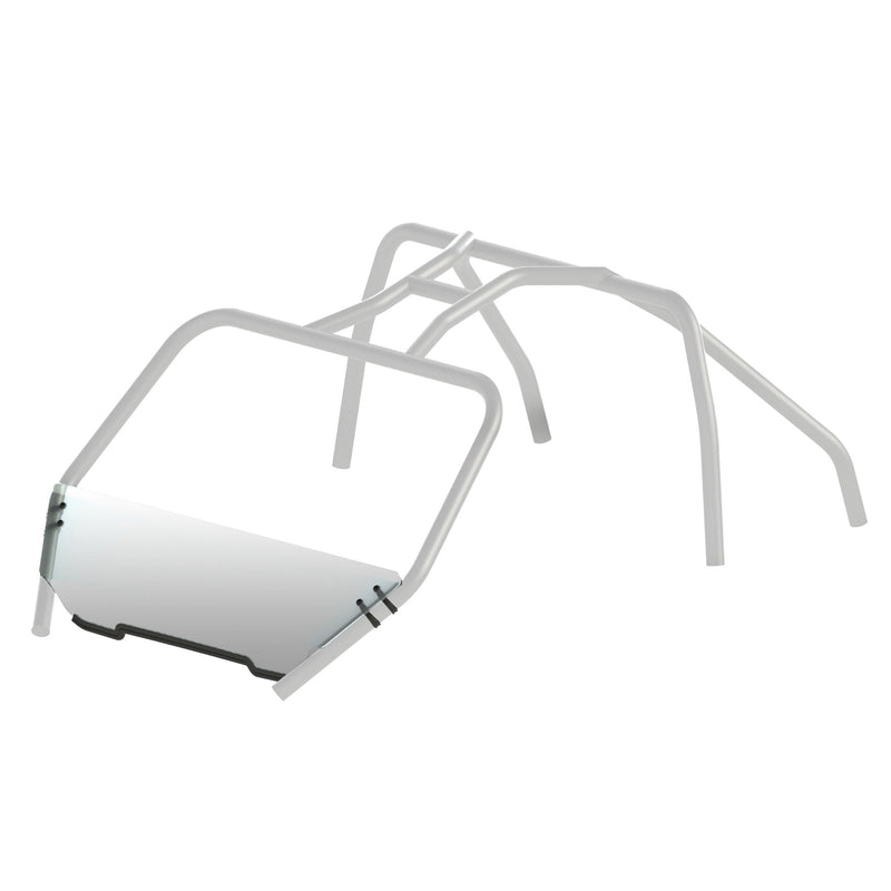 Uncoated Half Fixed Windshield, Wildcat Z5D3