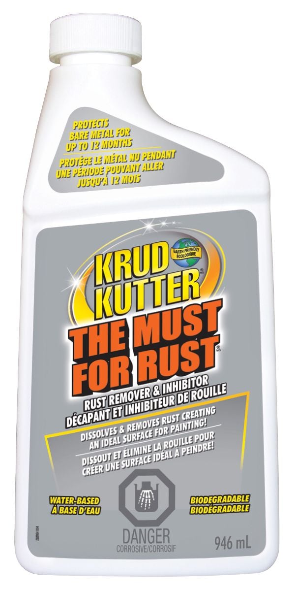 Water-Based Liquid Rust Remover & Inhibitor, Biodegradable, 946-mL E4Z9 - product image 1