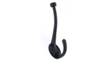 Large Traditional Double Hook, Matte Black T5I7 - product image 1