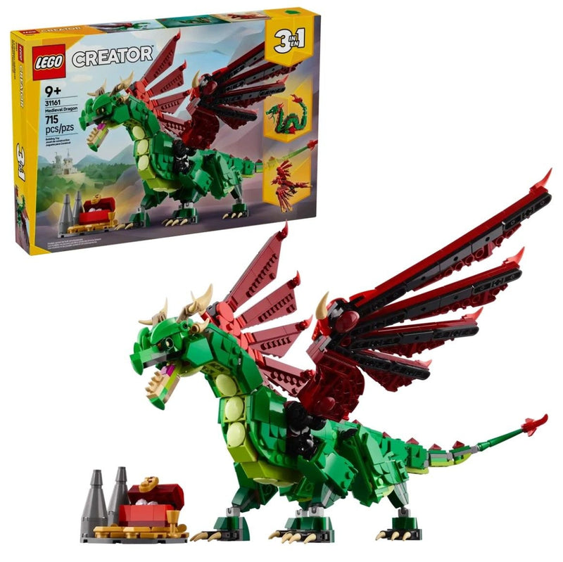Creator Medieval Dragon - 31161, 715-pcs, Ages 9+ R7A6