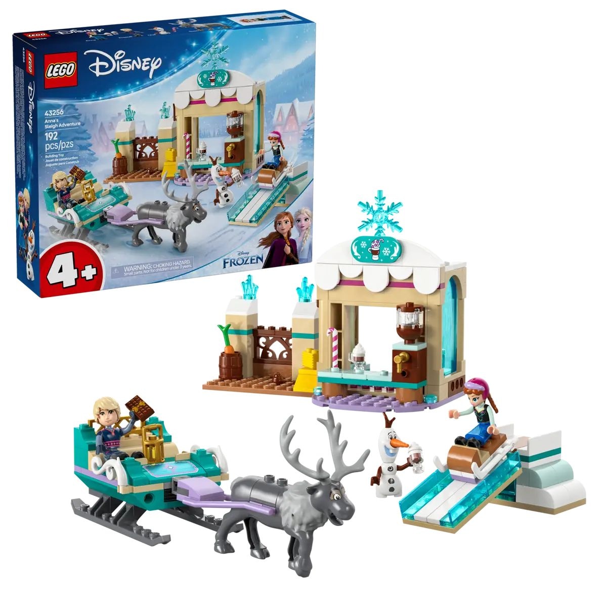 LEGO Princess Anna's Sleigh Adventure - 43256, 174-pcs, Ages 5+ V3N9 - product image 1