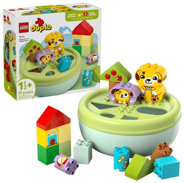 DUPLO Shape Sorter: Puppy House - 10441, 17-pcs, Ages 1.5+ K4N5