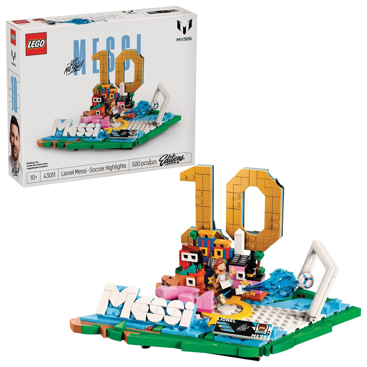 Editions Lionel Messi, Soccer Highlights - 43011, 500-pcs, Ages 10+ A2T2 - product image 1