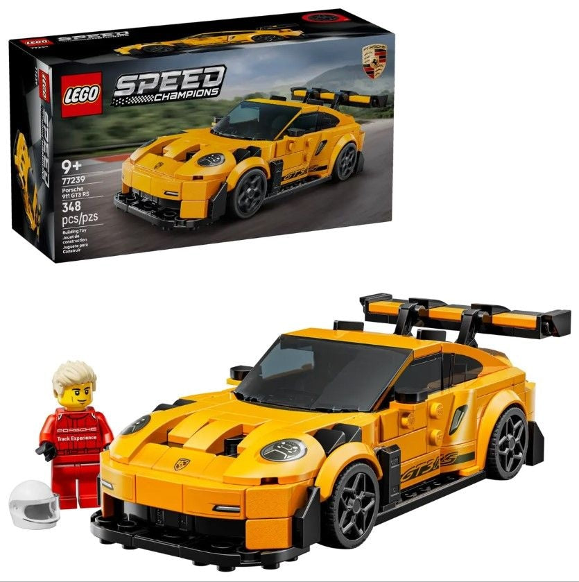 Speed Champions Porsche 911 GT3 RS Super Car - 77239, 348-pcs, Ages 9+ N1E7 - product image 1