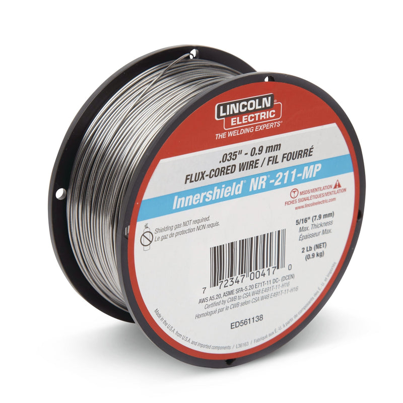 Electric Flux-Cored Gasless Welding Wire, 0.035-in, 2-pk S5Z5