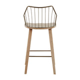 Winston Fixed-Height Counter Stool, Wood, 26-in W9Q0 - product image 5