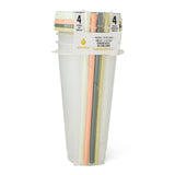 Colour Changing Glitter Plastic Tumbler with Splashproof Lid, 24-oz, 4-pk U7S6 - product image 3