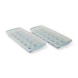 Easy Release Pop-Out Square Ice Cube Trays, Blue, 2-pk, Dishwasher Safe Z8E3 - product image 1