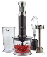 Corded Hand Blender with Whisk, Stainless Steel, Black Y1C7 - product image 1