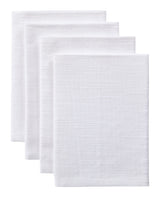 Essential Cotton Dining Napkins, White, 17-in, 4-pk W7Q7 - product image 1