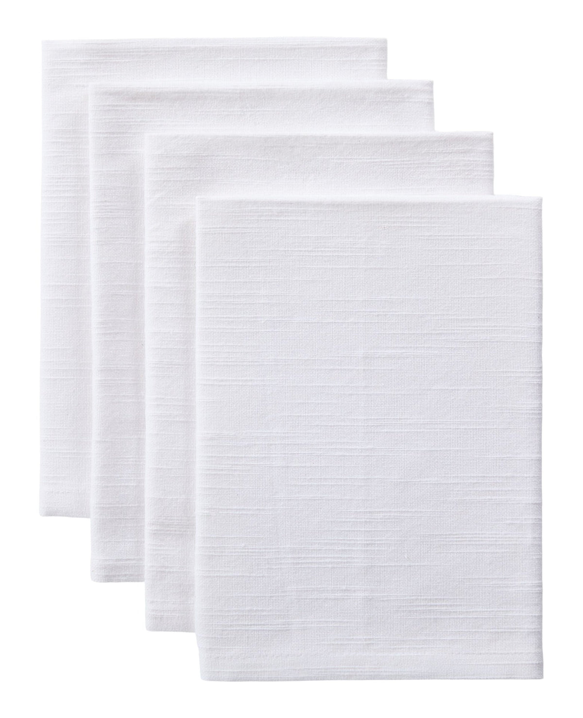 Essential Cotton Dining Napkins, White, 17-in, 4-pk W7Q7 - product image 1