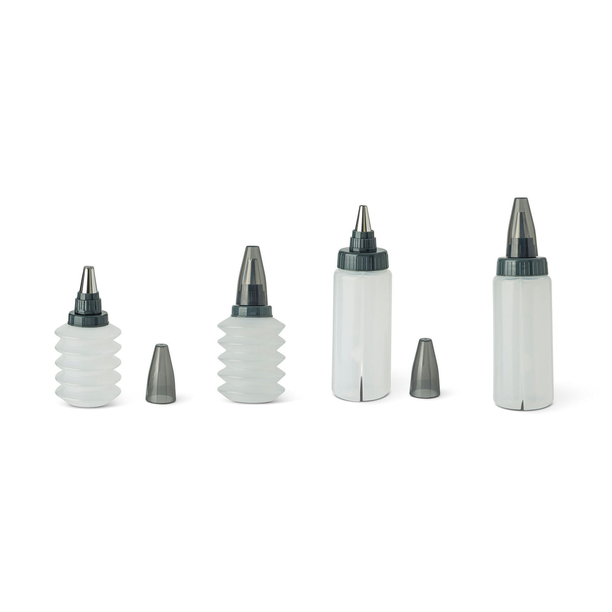 Icing Bottle Set with 4 Different Tips, 4-pc U5Y6 - product image 2