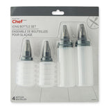 Icing Bottle Set with 4 Different Tips, 4-pc U5Y6 - product image 3