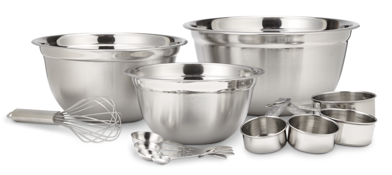 Stainless Steel Bake Prep Set, 12-pc M7H9