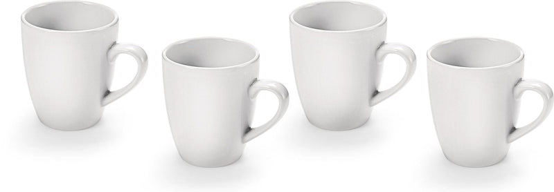 Stoneware Mug Set, 12-oz, Dishwasher and Microwave Safe, 4-pc A0F7