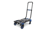 2-in-1 Folding Hand Truck, 300-lb, Black/Blue X2O3 - product image 1
