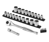 25 Piece 3/8" Drive Socket Set Y3D4 - product image 2