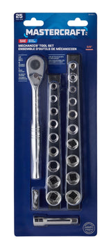 25 Piece 3/8" Drive Socket Set Y3D4 - product image 5