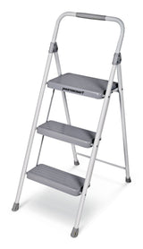 3-Step Metal Folding Step Stool, 225-lb, 3.2 ft M4W7 - product image 1