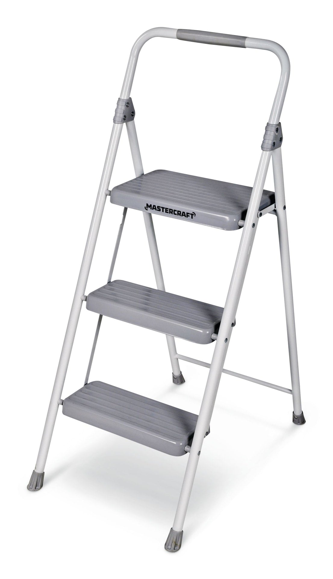 3-Step Metal Folding Step Stool, 225-lb, 3.2 ft M4W7 - product image 1