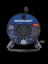 50-ft 14-Gauge Black Cord Reel with Stand G0V0 - product image 4