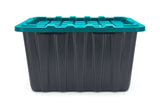 Heavy-Duty Storage Tote, 102-L, Teal R7Q0 - product image 2