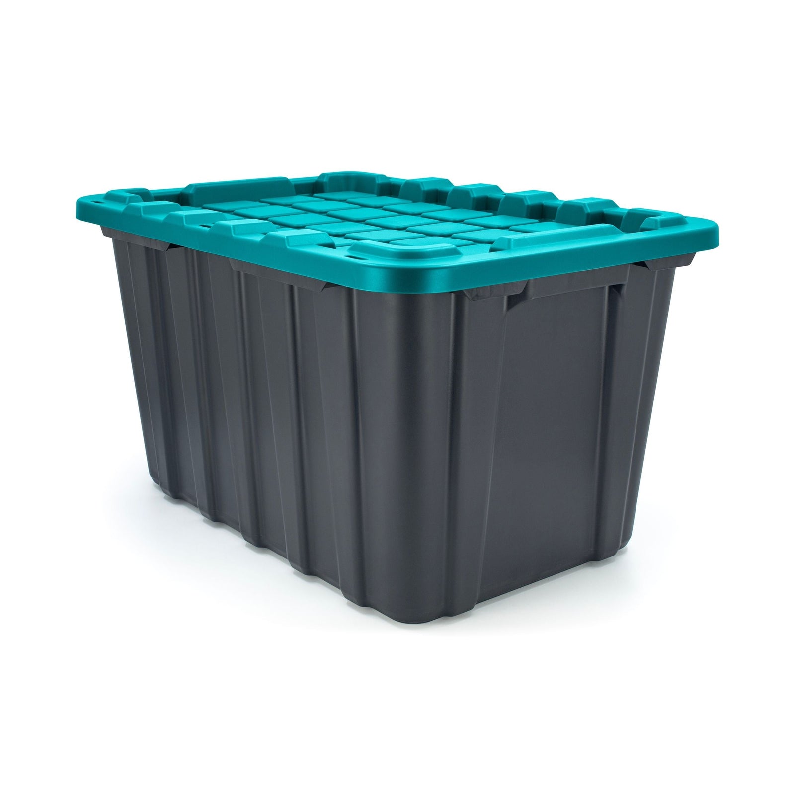 Heavy-Duty Storage Tote, 102-L, Teal R7Q0 - product image 3