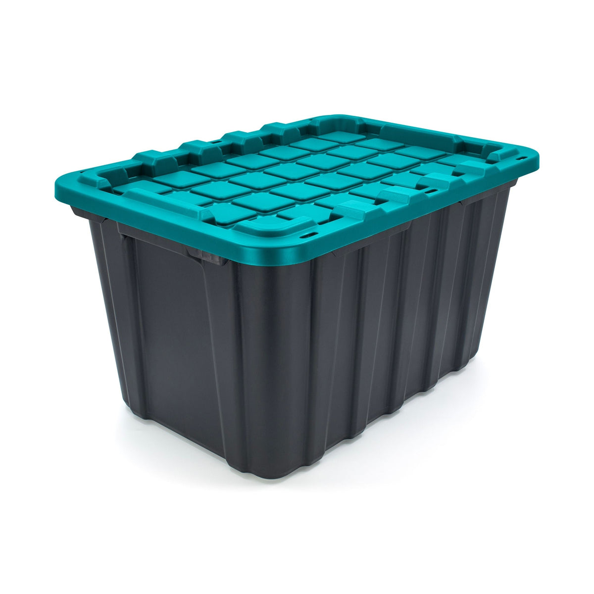 Heavy-Duty Storage Tote, 102-L, Teal R7Q0 - product image 4
