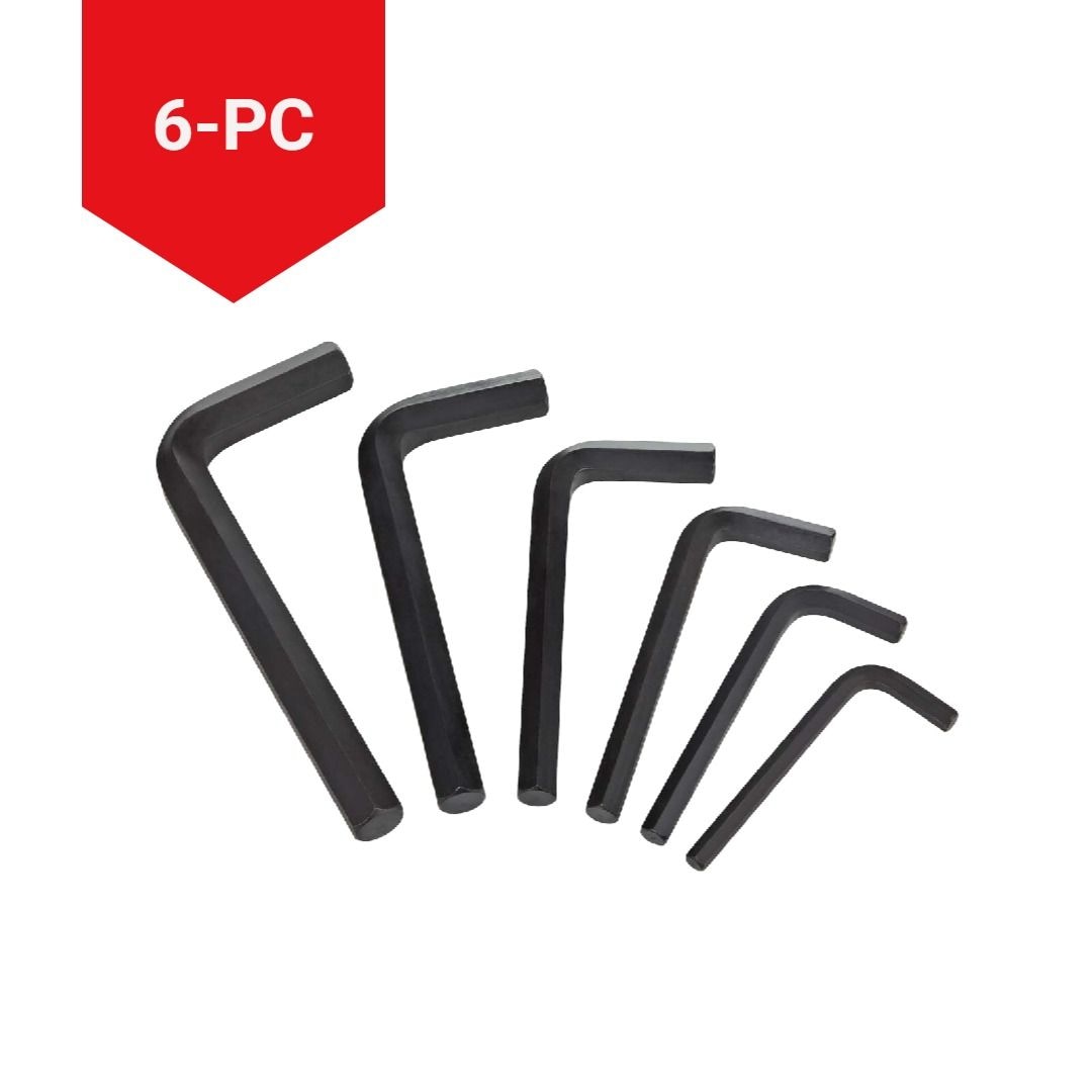 Jumbo Hex Key Set/Allen Wrench Set, Metric, High Quality Cr-V Steel, 6-pc Q5V9 - product image 7