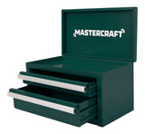 Miniature 2-Drawer Green Steel Toolbox Y5C9 - product image 1