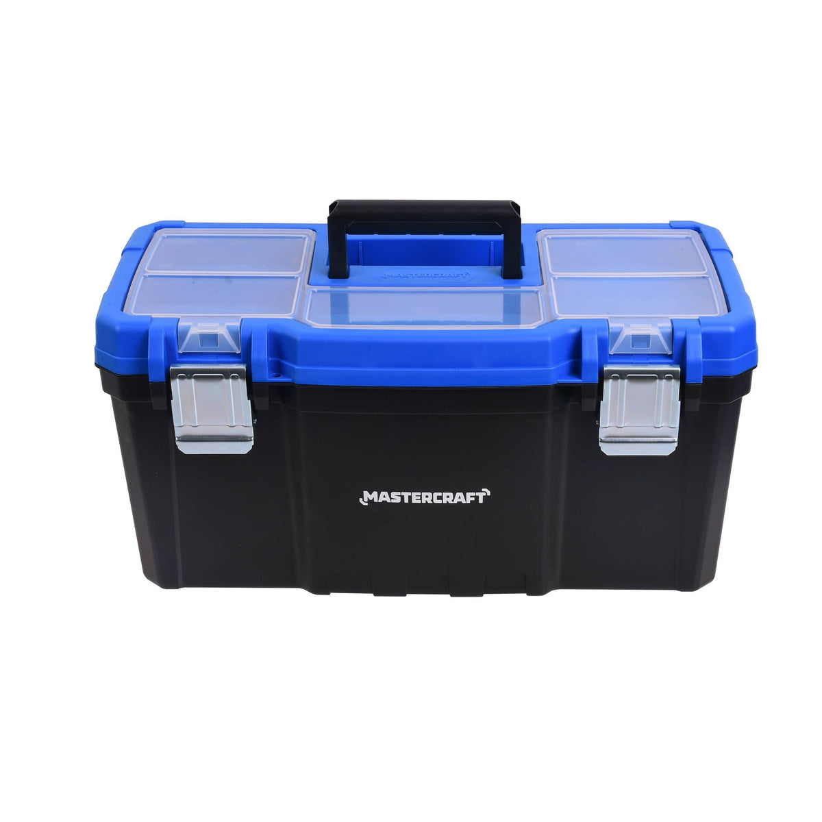 Portable Plastic Tool Box with Removable Tray & Tray Top, Blue, 19-in, Jumbo Hex Key Set/Allen Wrench Set, Metric, High... V0Z1 - product image 3