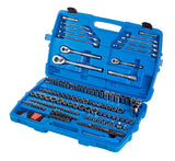 Socket Set, 184-pc, SAE / Metric, CRV, Nickel-Chrome Plating A1S0 - product image 1
