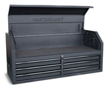 Tool Chest with 6 Drawers, Power Bar with USB, Black, 52-in T0D1 - product image 1