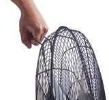 Vertical-Tilt Portable Floor Fan, 3-Speed, Black, 20-in, NOMA Oscillating Tower Fan, Remote Control, 3-Speed, White, 45-in, NOMA 7K... F3X8 - product image 5