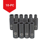 1/2-in Drive Deep Impact Socket Set, Metric, 10-pc C3X2 - product image 3