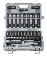 1/2-in Drive Professional Grade Impact Socket Set, 48-pc, CRMO U4Z7 - product image 1