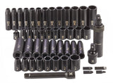 1/2-in Drive Professional Grade Impact Socket Set, 48-pc, CRMO U4Z7 - product image 8