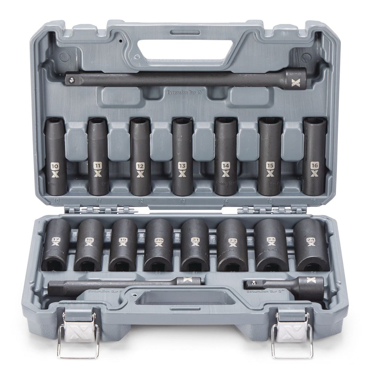 1/2-in Drive Professional Grade Impact Sockets Set, 18-pc, Metric K7I3 - product image 2