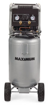 15-Gallon Oil-Free Quiet Portable Vertical Air Compressor with Top Tray L2Q3 - product image 1