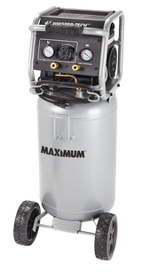 15-Gallon Oil-Free Quiet Portable Vertical Air Compressor with Top Tray L2Q3 - product image 7